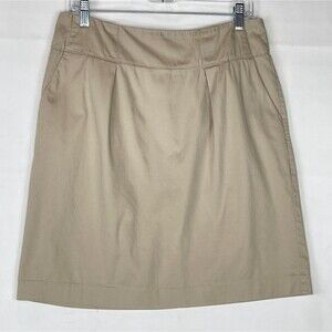 Elena Solano Women Beige Casual Pencil Skirt Size 6
